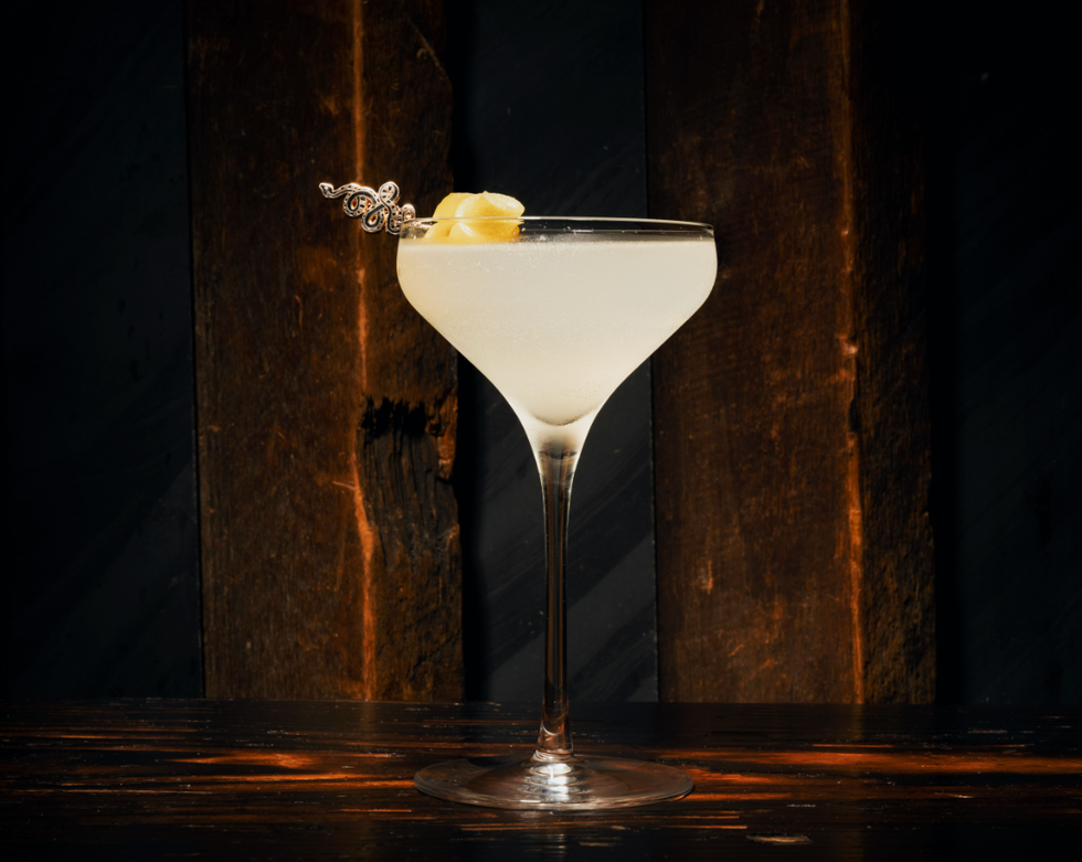 Black Lagoon cocktail.