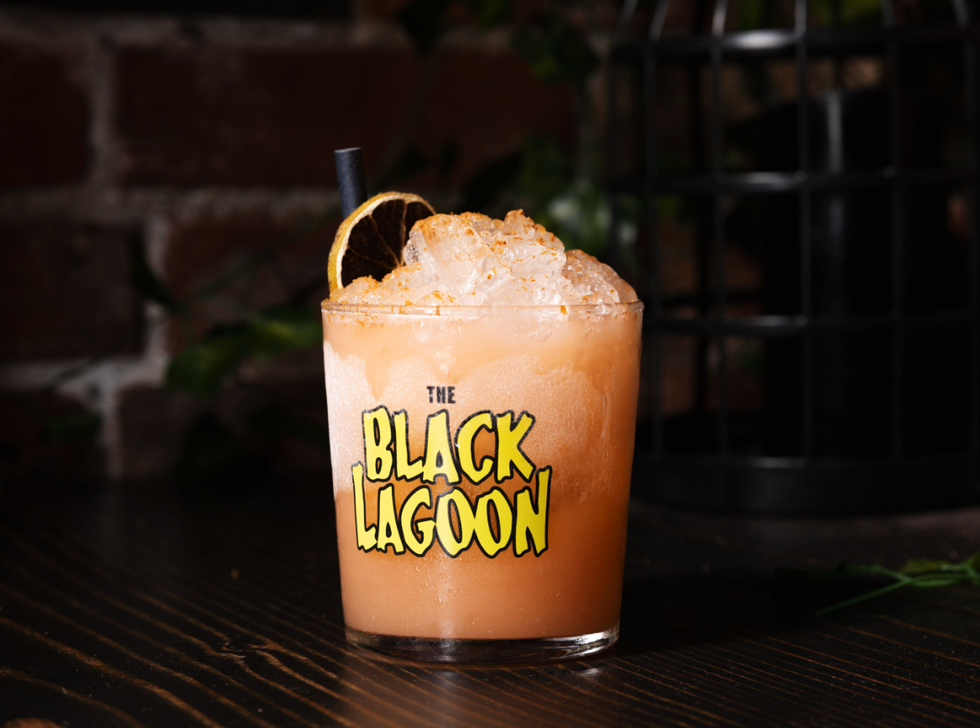 Black Lagoon cocktail.