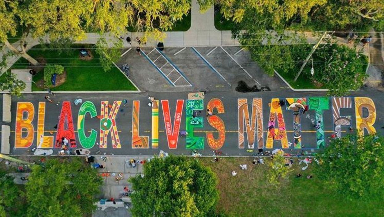 Black Lives Matter Mural Unveiled At St. Pete's Only African American Museum