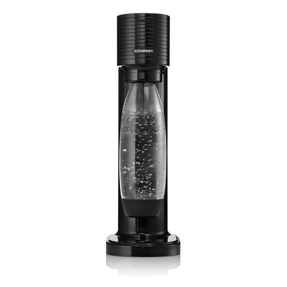 Black SodaStream Gaia Sparkling Water Maker