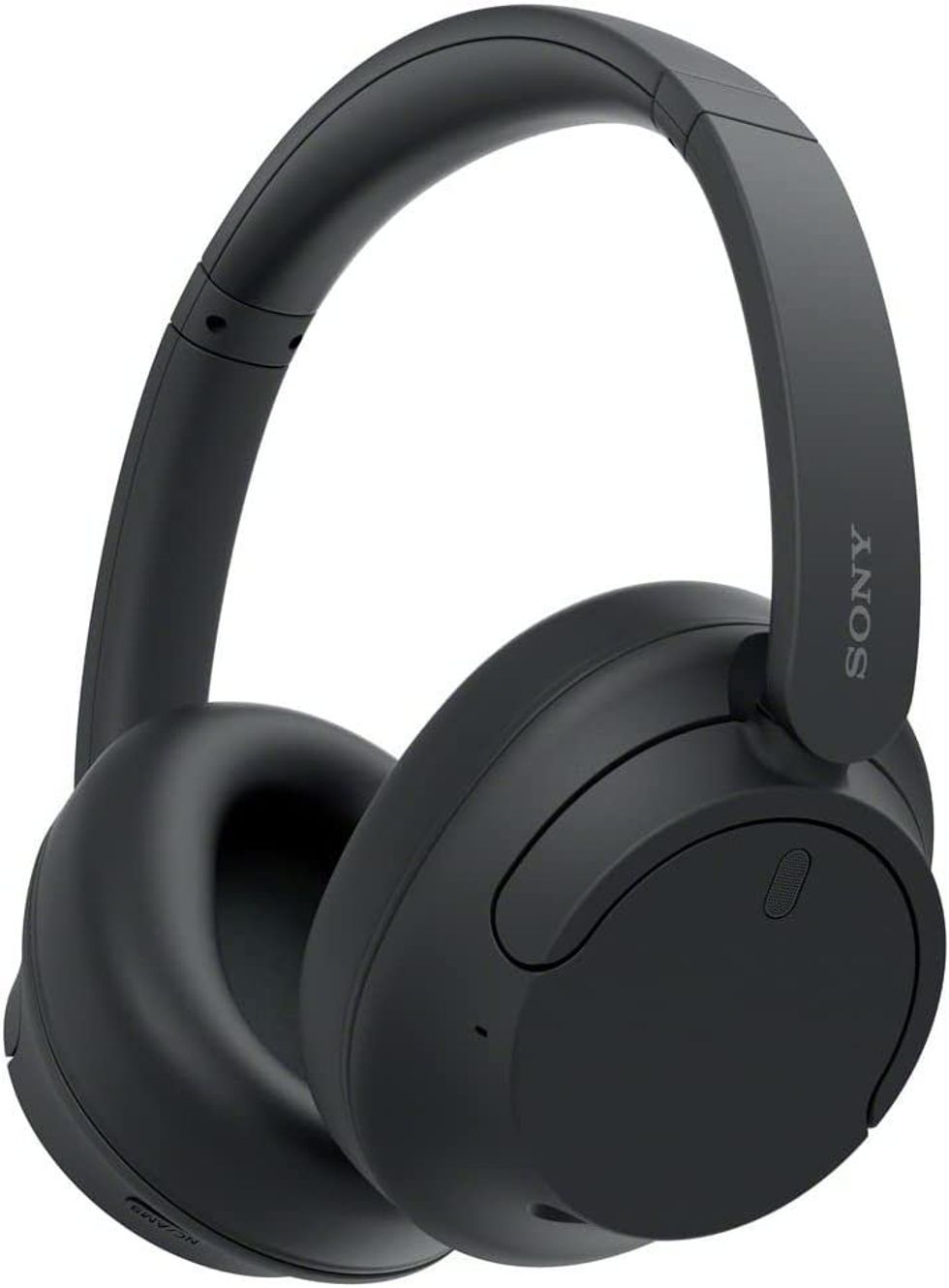 black sony noise cancelling over the ear wireless headphones