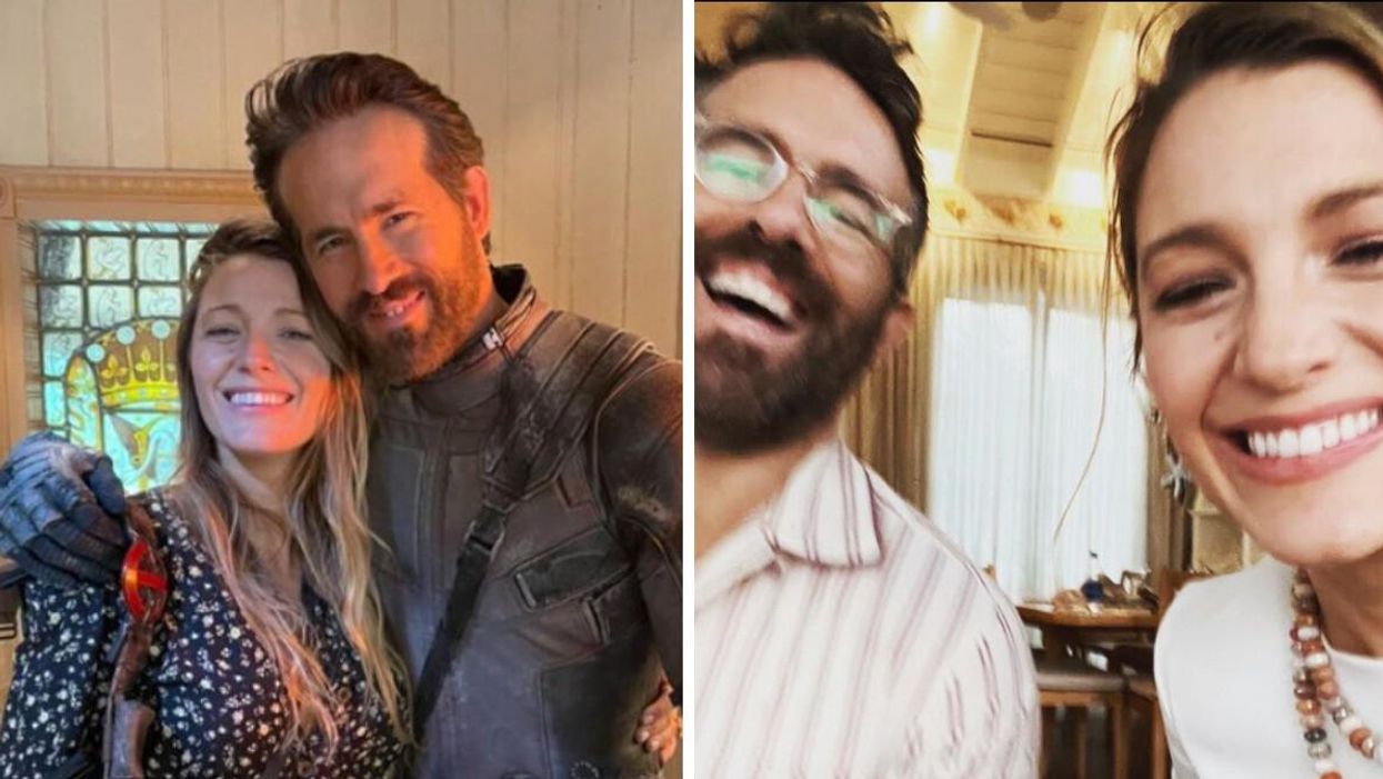 Blake Lively and Ryan Reynolds.