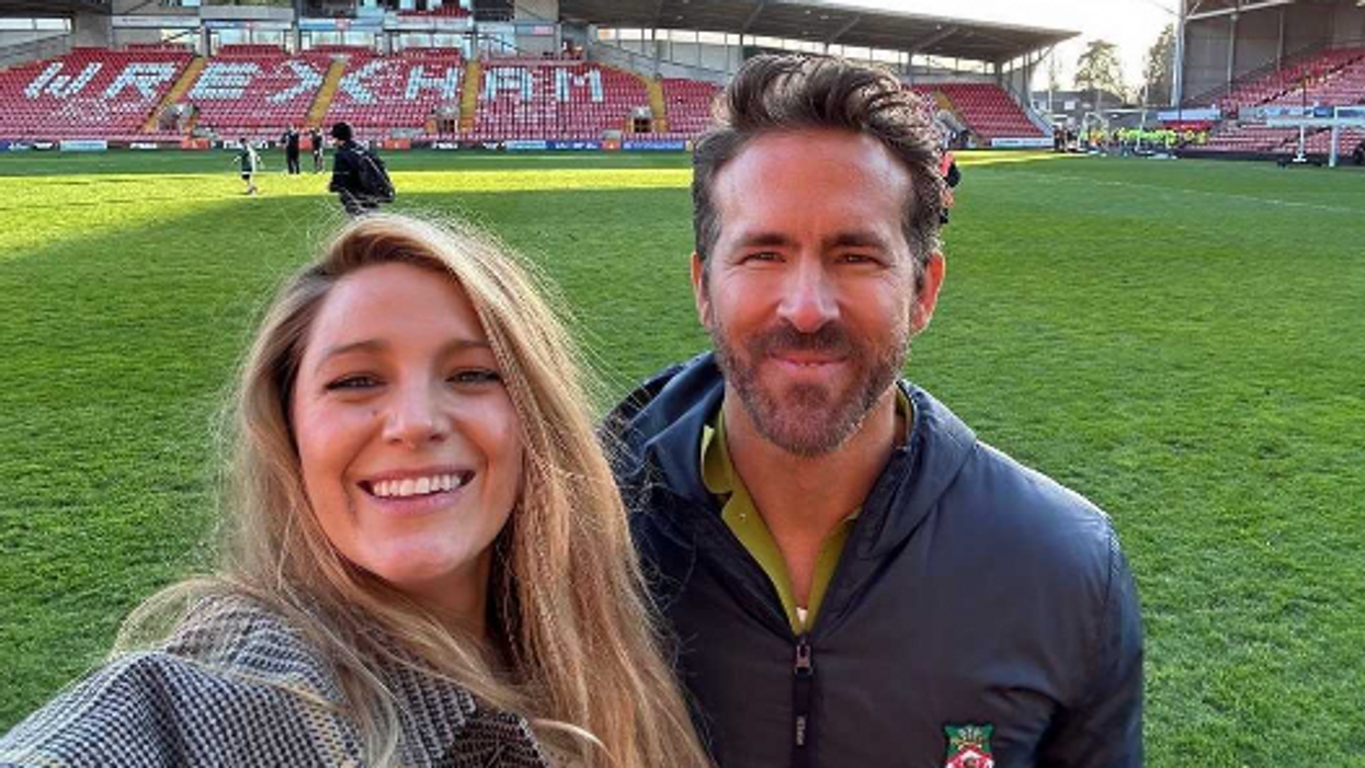 Blake Lively and Ryan Reynolds.