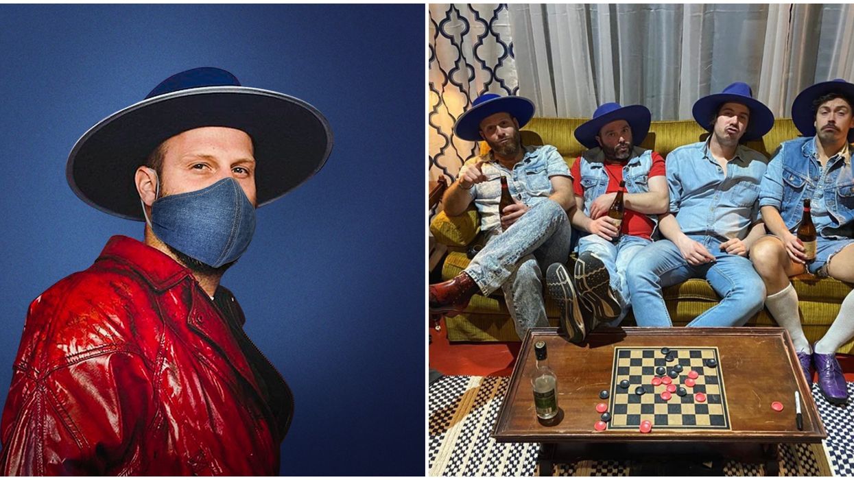 Bleu Jeans Bleu fait une chanson pour le port du masque chez IGA et ça devient viral