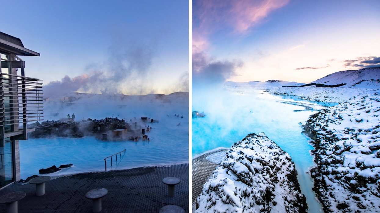 Blue Lagoon en Islande.