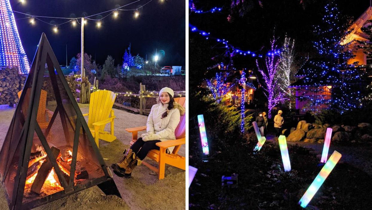 Blue Mountain Village Has Transformed Into A Twinkly Christmas Town & Here's A First Look