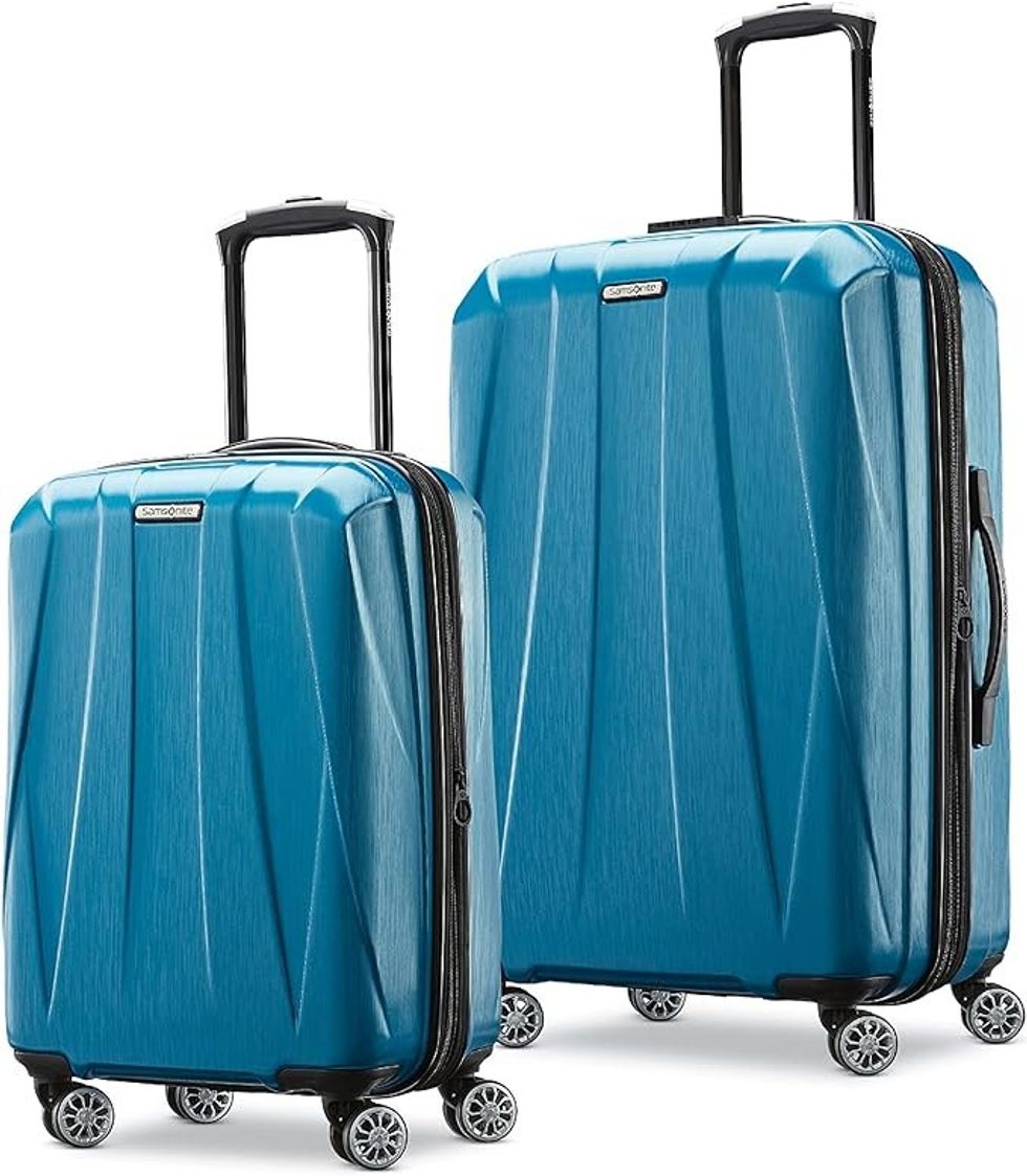 Blue Samsonite Centric 2 Hardside Dual-Spinner 2-Piece Luggage Set