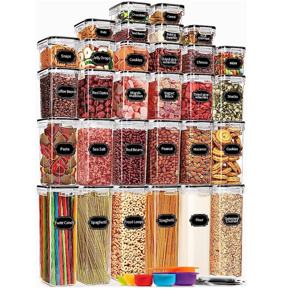 Bo\u00eetes de rangement herm\u00e9tiques en plastique PRAKI.