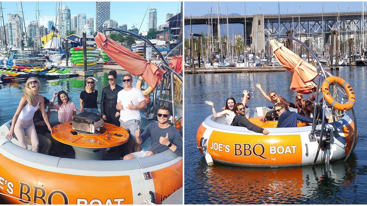 Boat With A BBQ In Vancouver: You Can Rent A Giant Party Boat For Super Cheap
