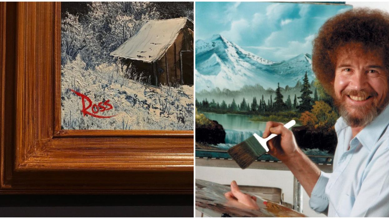 Bob Ross Exhibit Penticton Art Gallery Is Hosting Is Open Now Until September