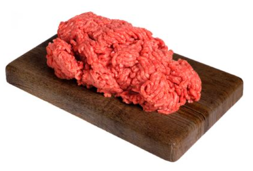 Boeuf hach\u00e9.