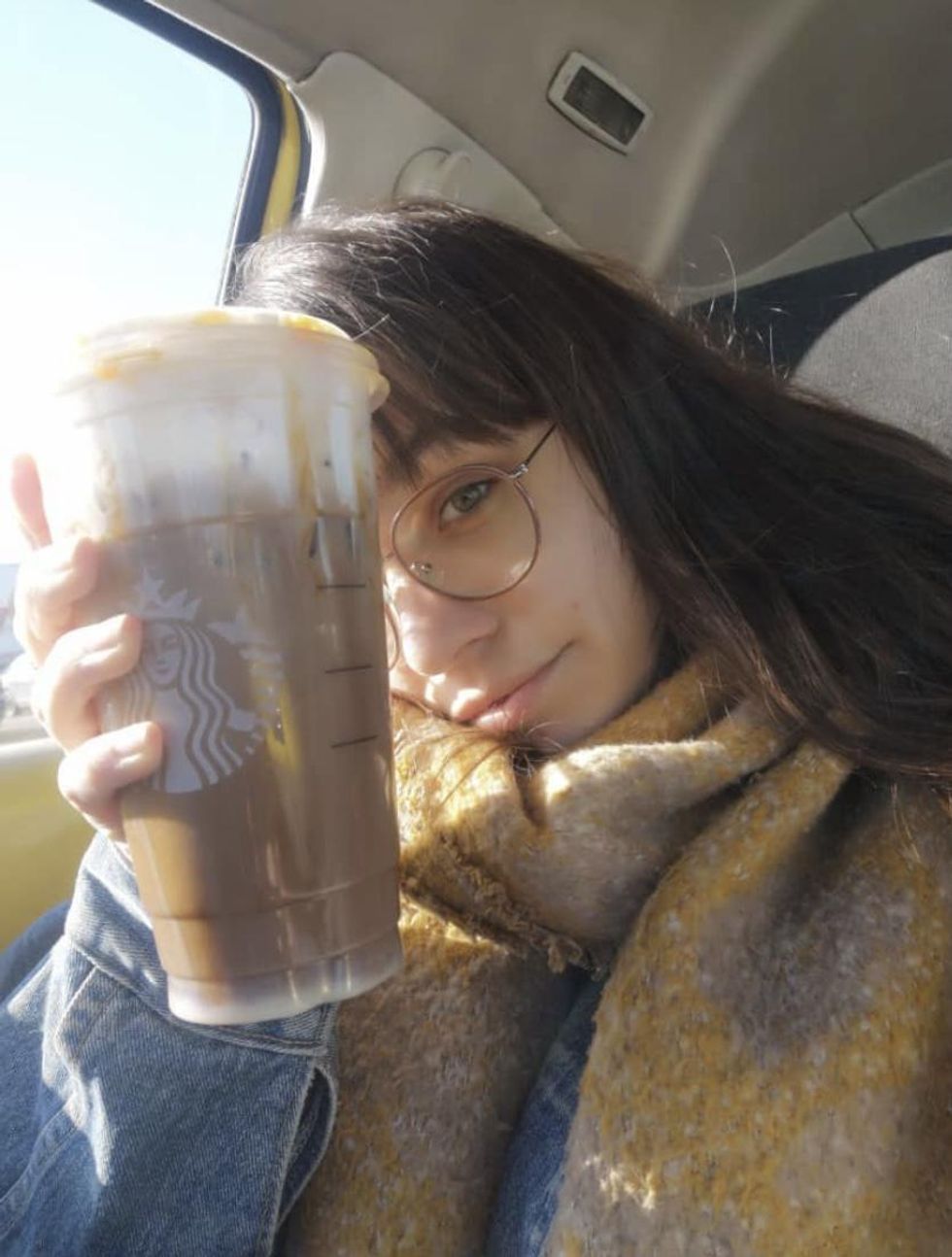 Boisson secr\u00e8te au Cadbury Creme Egg de Starbucks.