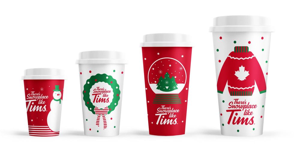 Boissons de No\u00ebl du Tim Hortons.