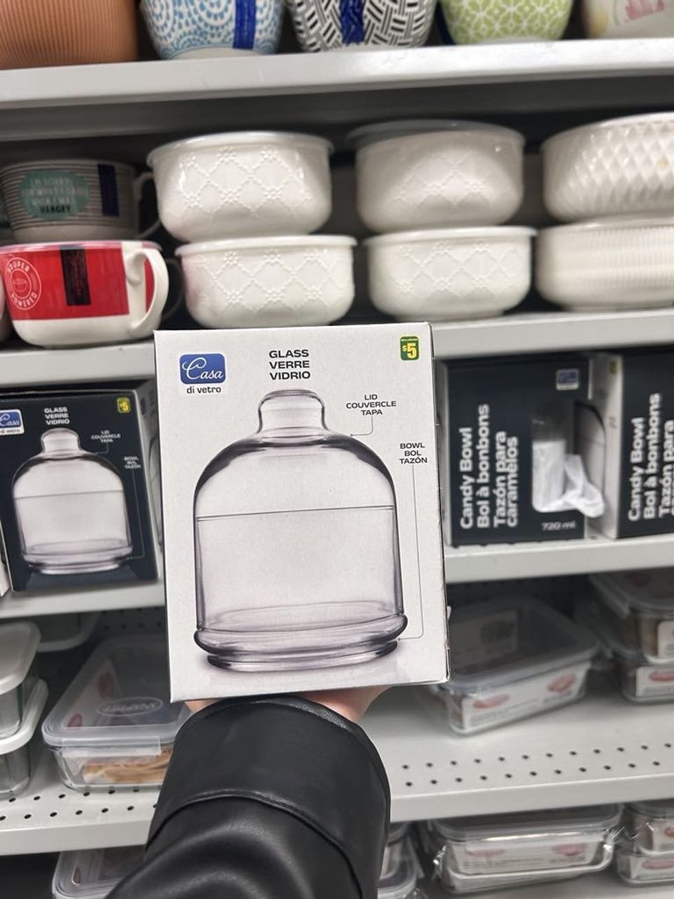 Bol \u00e0 bonbons en verre.