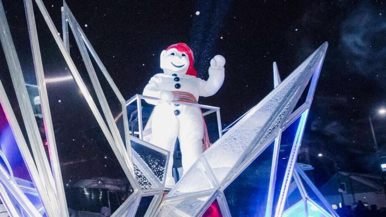 Bonhomme Carnaval à Québec.