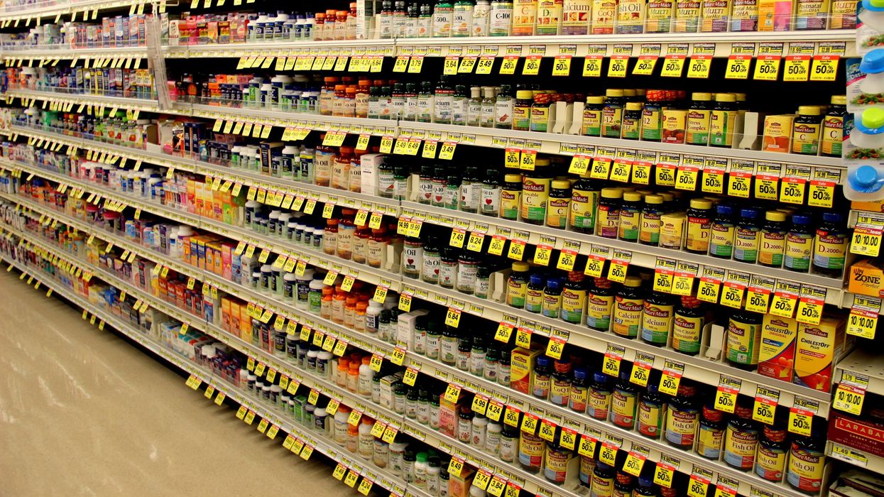 Bottles of pills.