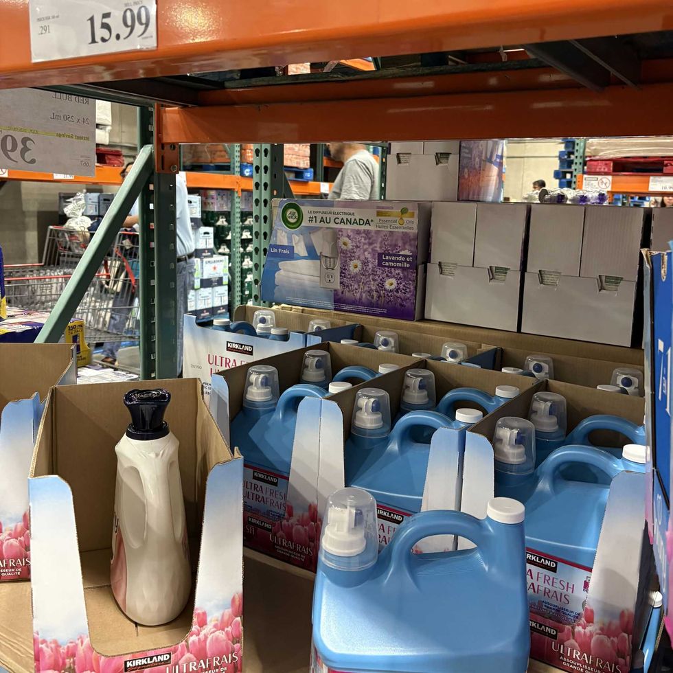 bottles of \u200bKirkland Signature UltraFresh fabric softener