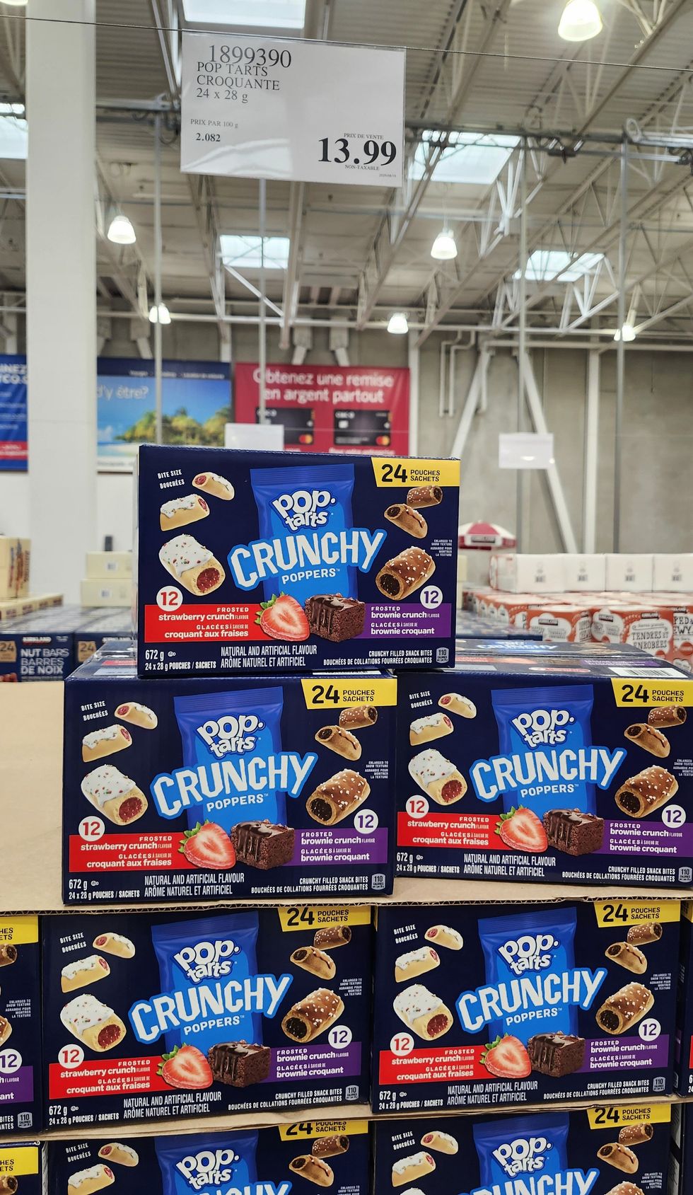 Bouch\u00e9es de Pop-Tarts.