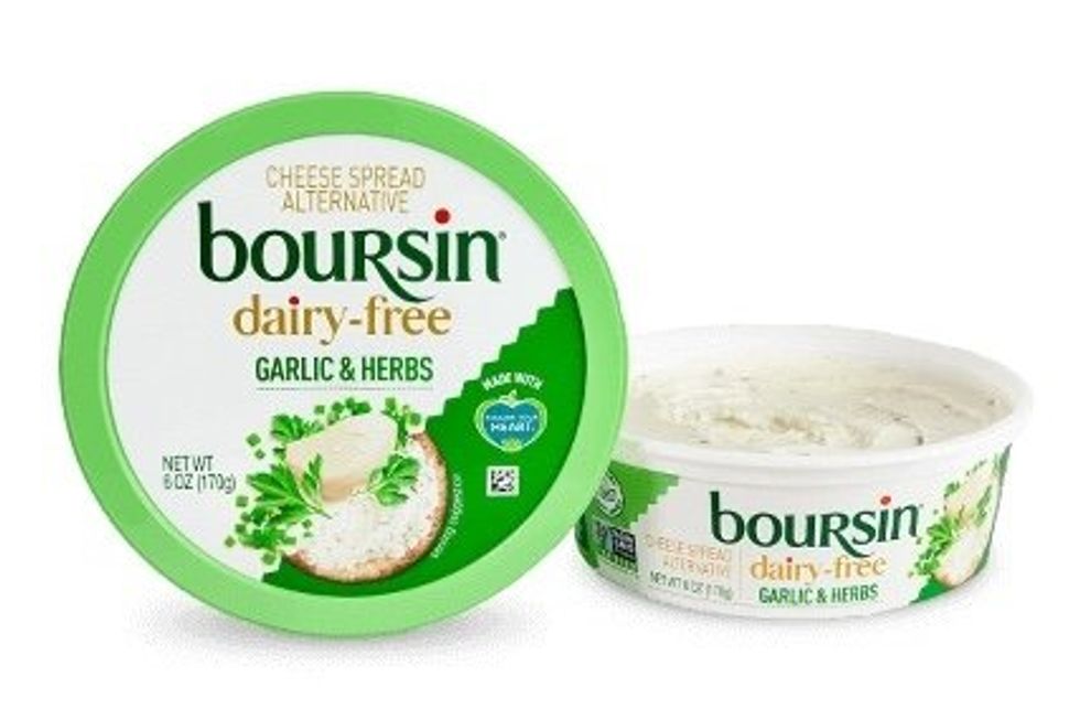 Boursin Dairy-free Garlic & Fine Herbs Plant-based Spread, 170 g.