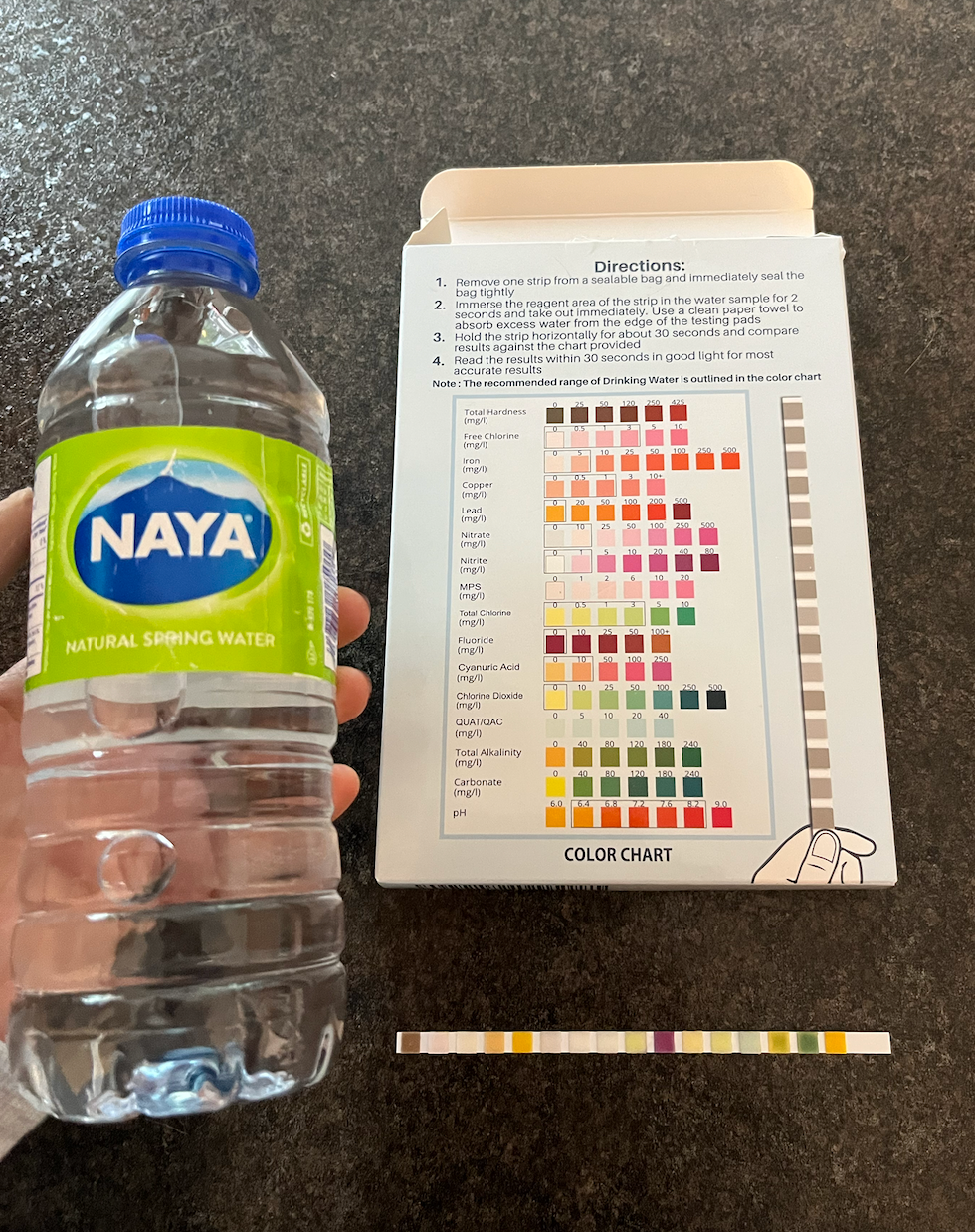 Bouteille d'eau Naya.