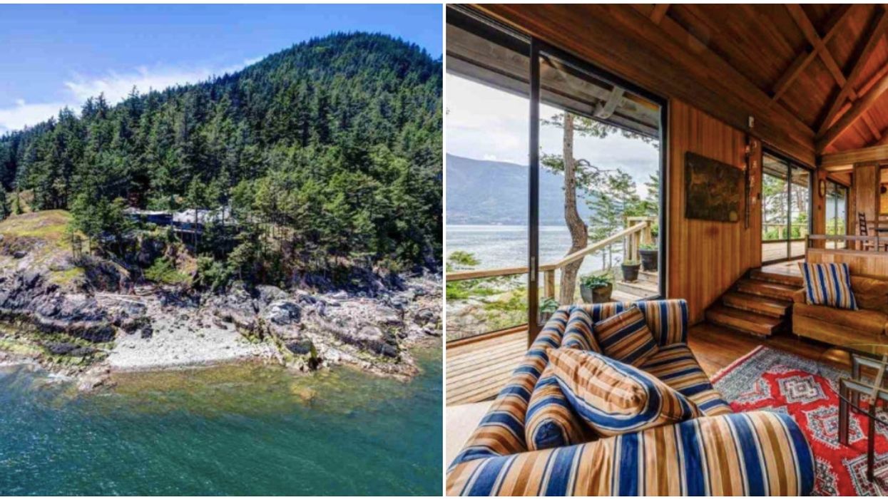 Bowen Island Cliffside Home Is Like A Giant Treehouse For Rich People