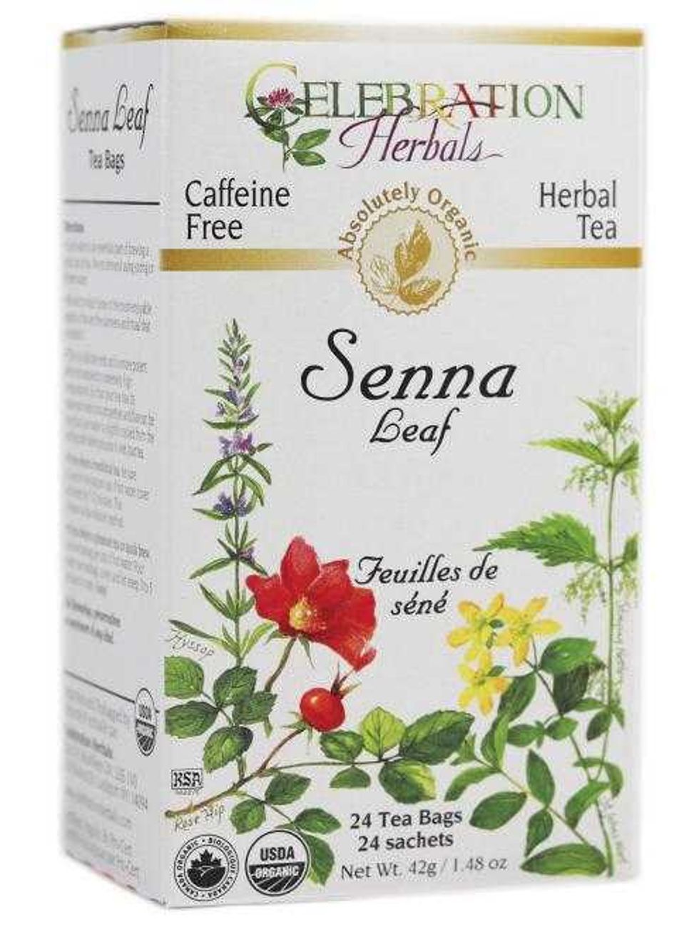 box of Celebration Herbals Senna Leaf Herbal Tea