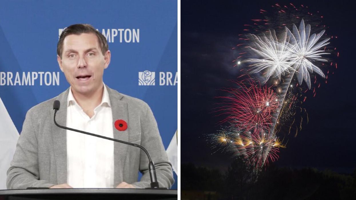 Brampton Got Hundreds Of Calls For Illegal Fireworks This Month & Issued So Many Charges
