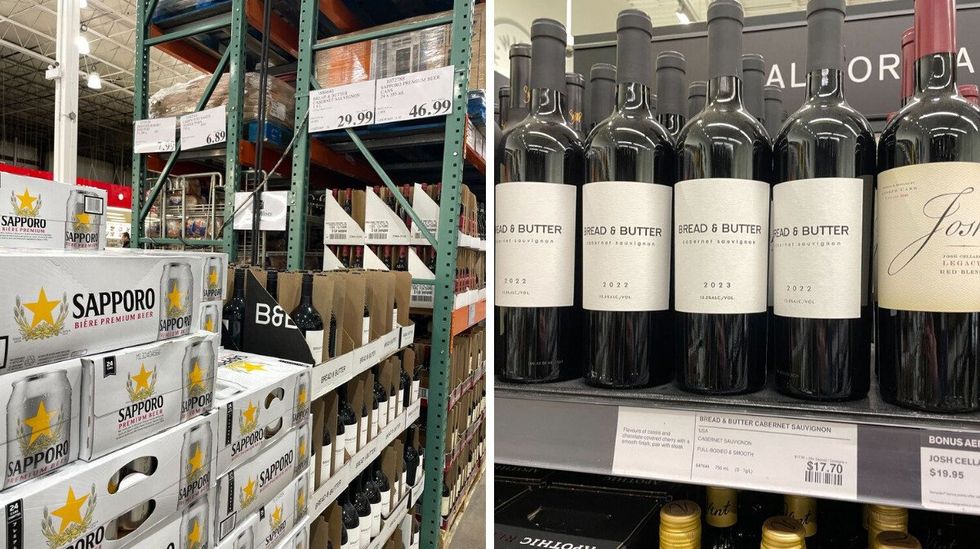 bread and butter cabernet sauvignon bottles at costco and the lcbo