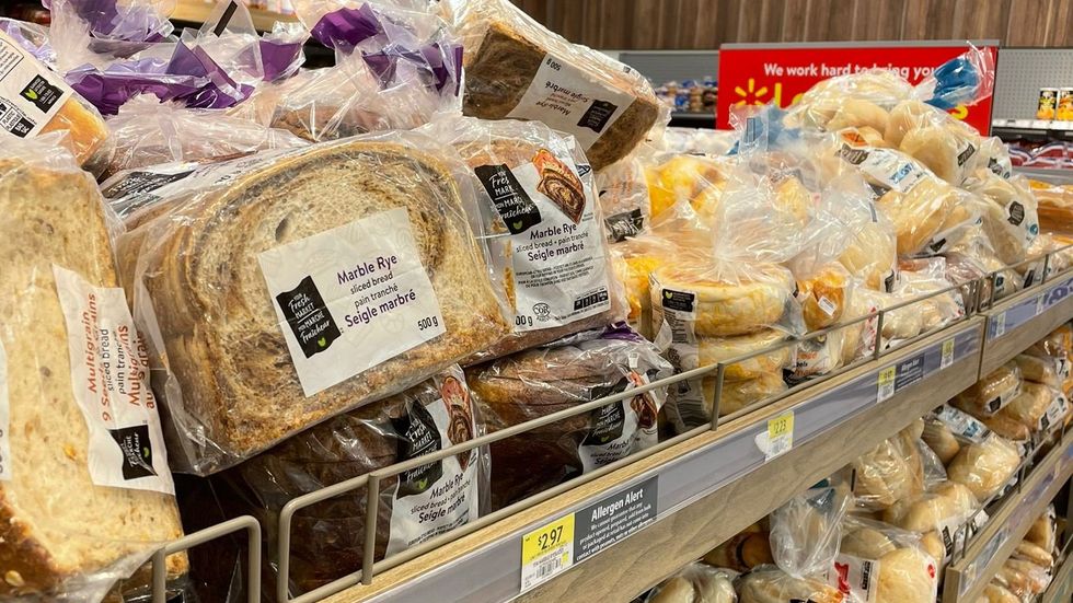 Bread at Walmart.