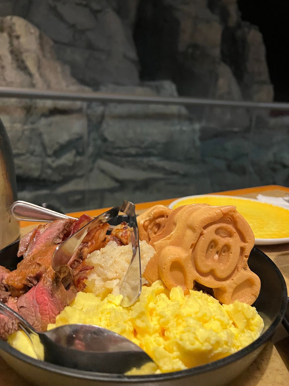 Breakfast at Disney World.