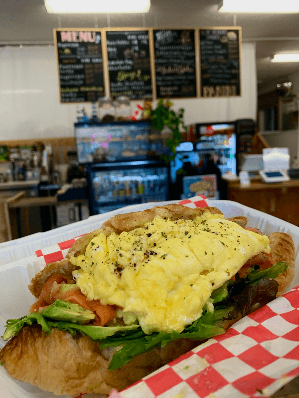 Breakfast at Stella's Gelato and Cafe.