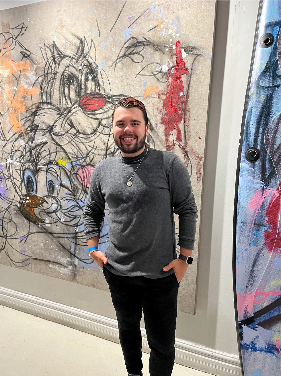 Brendan Mikan \u00e0 la Galerie 203.