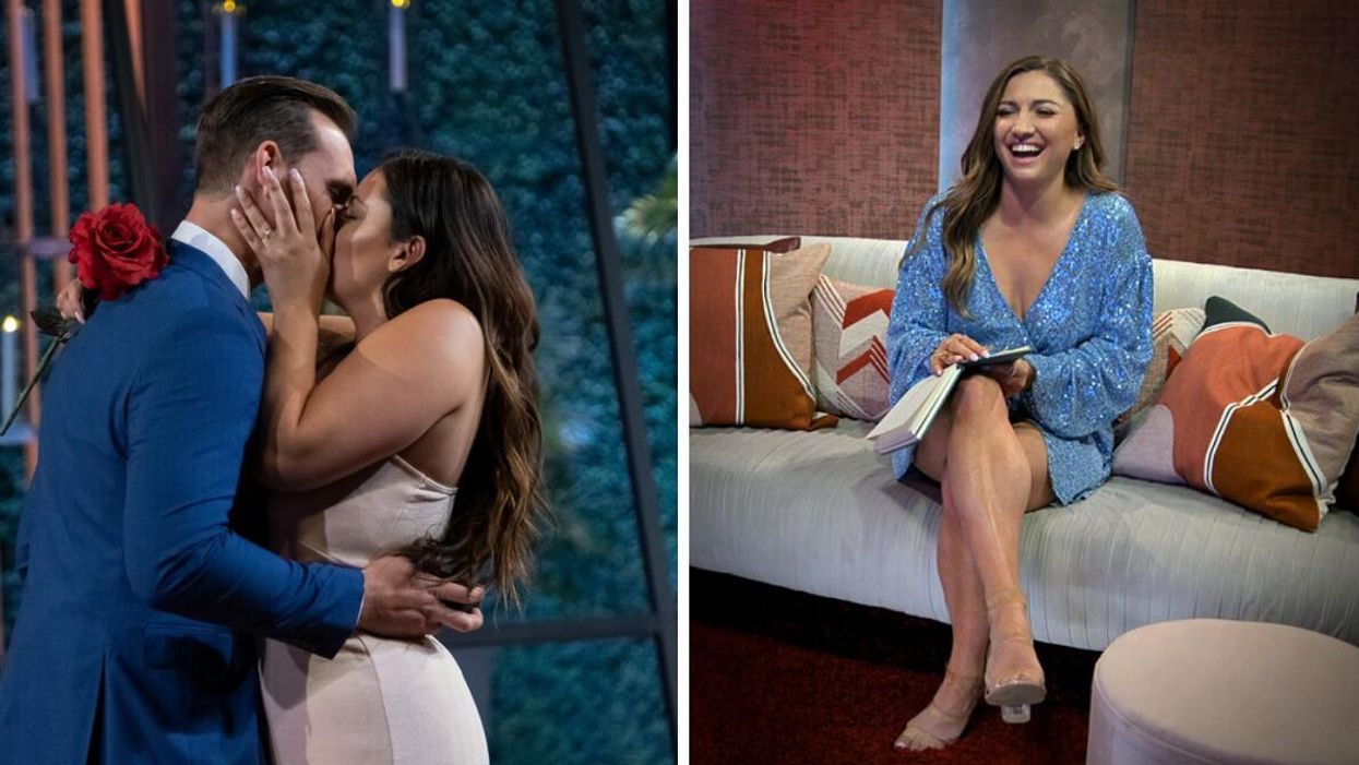 Brennon Lemieux and Alexa Alfia. Right: Colleen Reed.