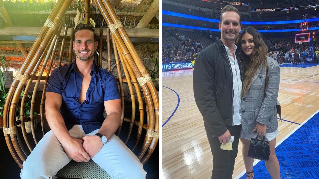 Brennon Lemieux. Right: Brennon Lemieux and Alexa Lemieux.