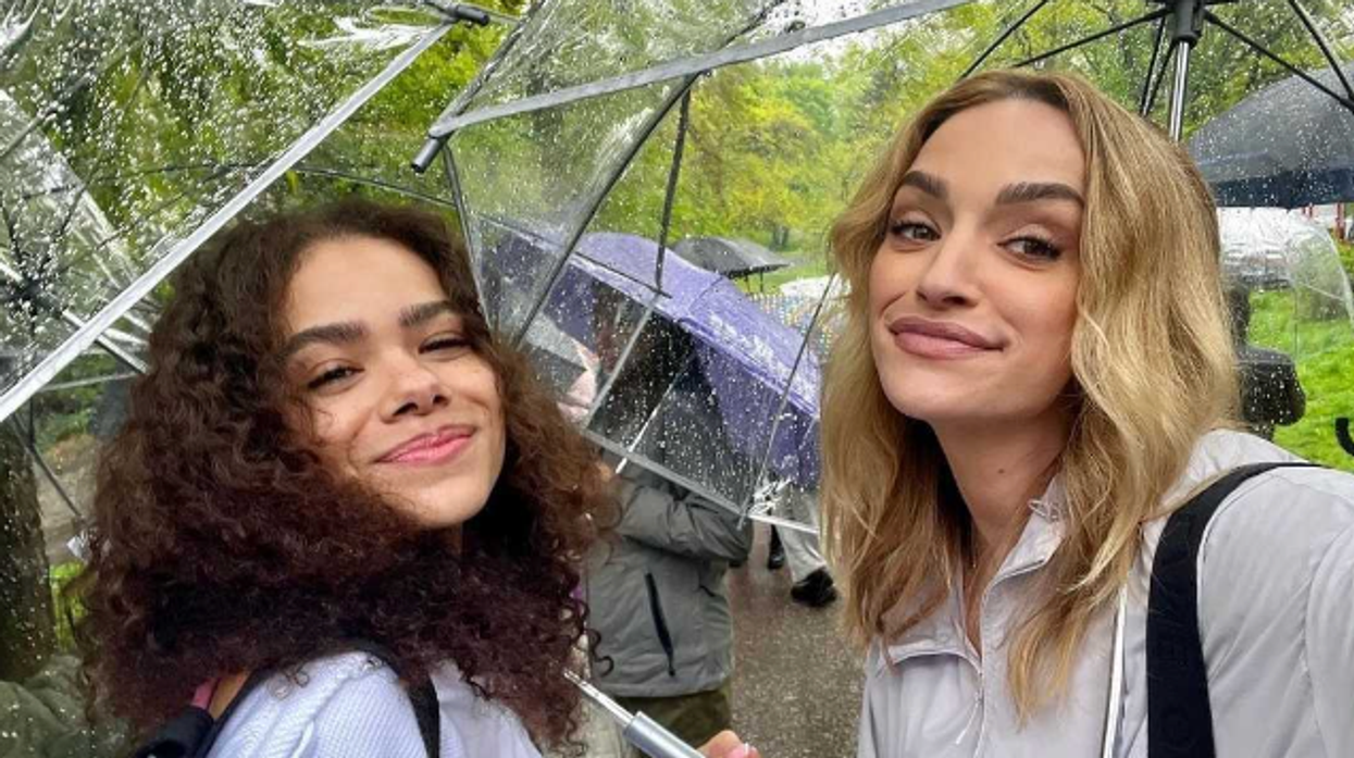 Brianne Howey and Antonia Gentry.