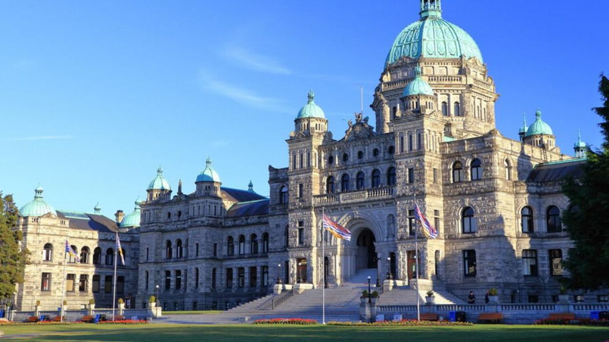 British Columbia Parliament Building.