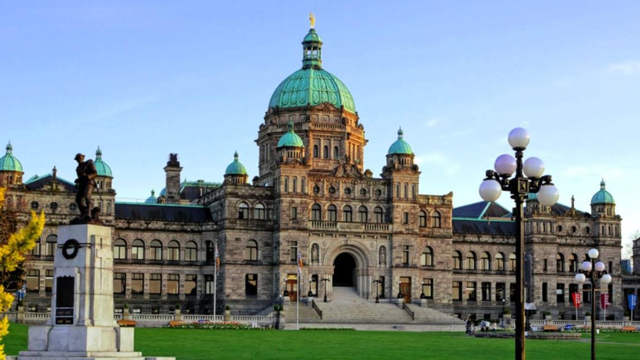 British Columbia Provincial Parliament Building.