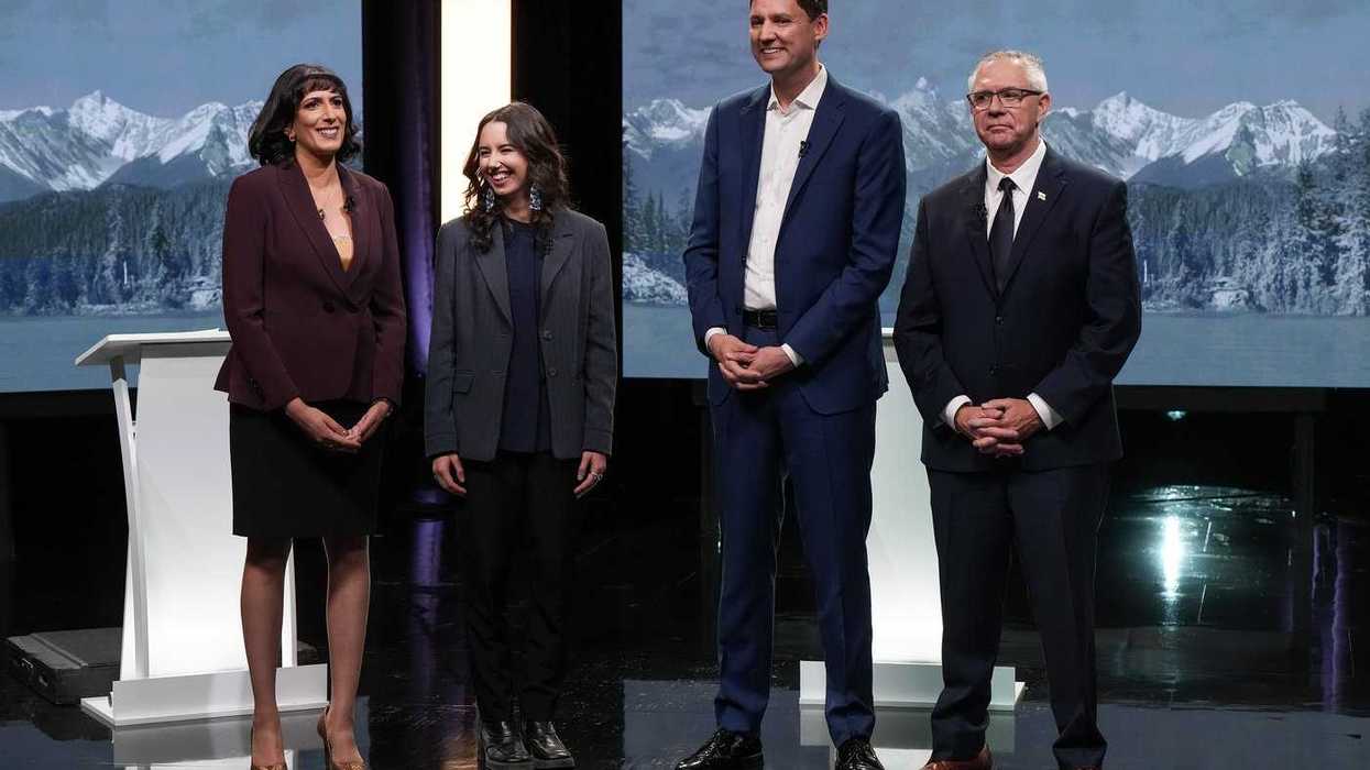 British Columbians voting today in early election