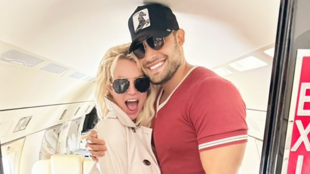 Britney Spears and Sam Asghari.