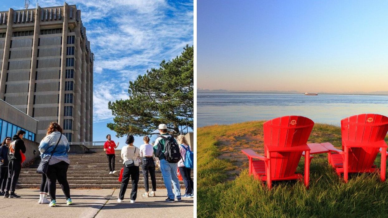 brock university. right: parks canada chairs