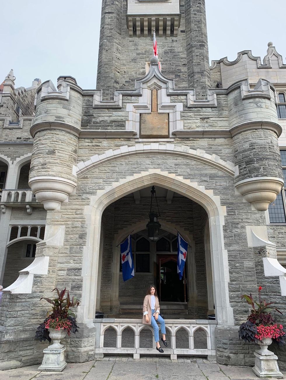 Brooke Houghton at Casa Loma.