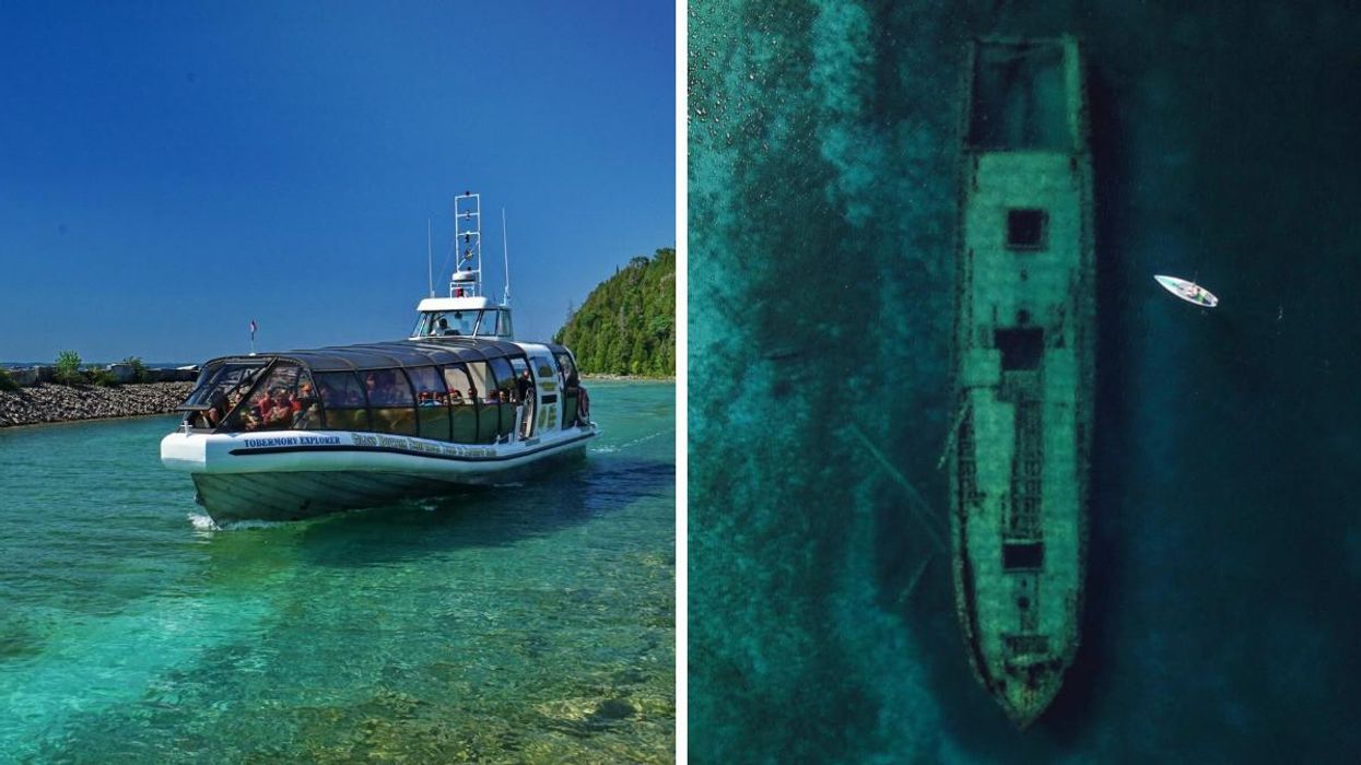 Bruce Anchor Cruises in Tobermory, Ontario.