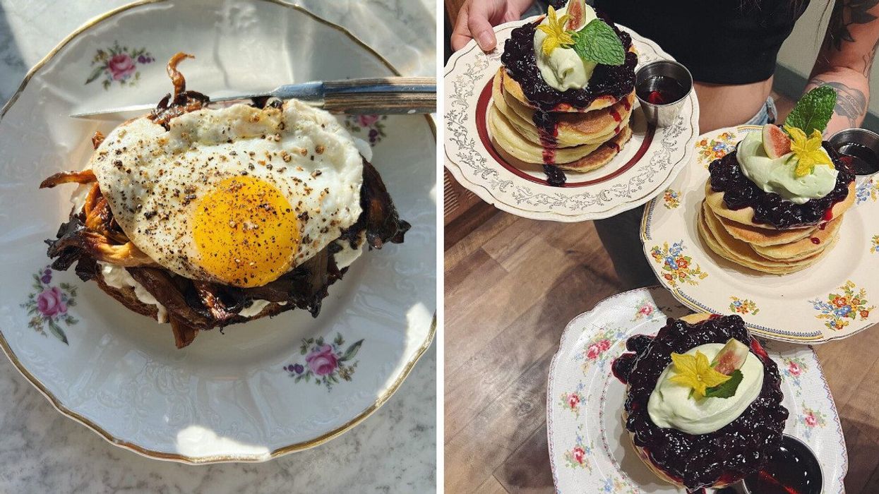 Brunch dishes in Ottawa.