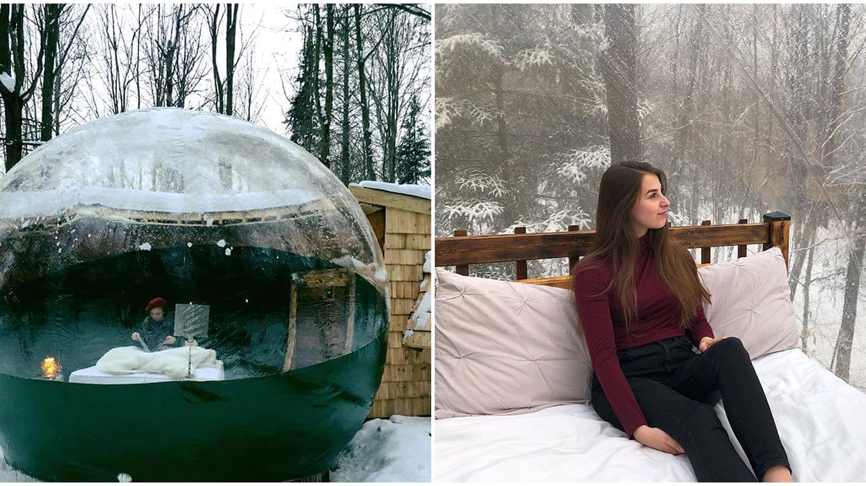 Bubble Tents Near Ottawa Are An Enchanting Getaway This Winter