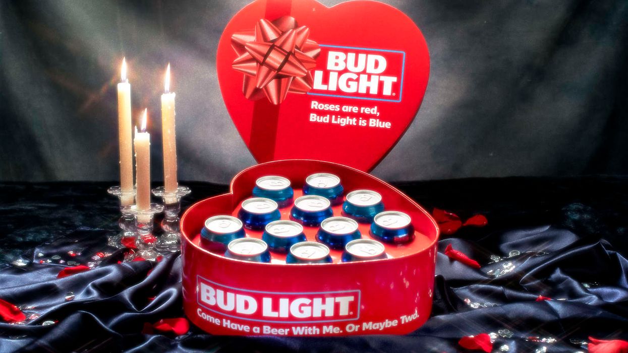 Bud Light Valentine's Day Box