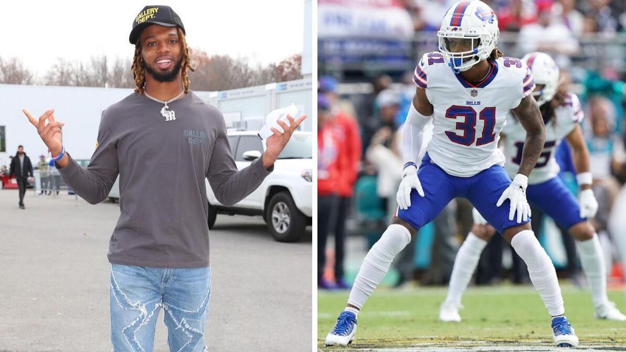 Buffalo Bills safety Damar Hamlin.