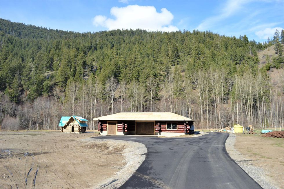 Builing on the property.