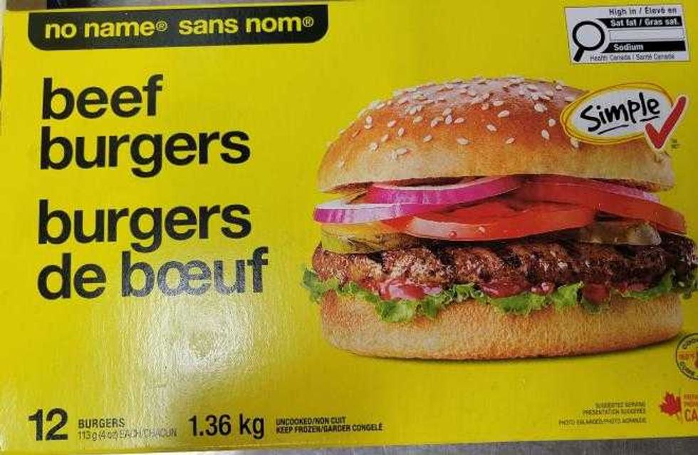 Burgers de b\u0153uf de marque Sans nom.