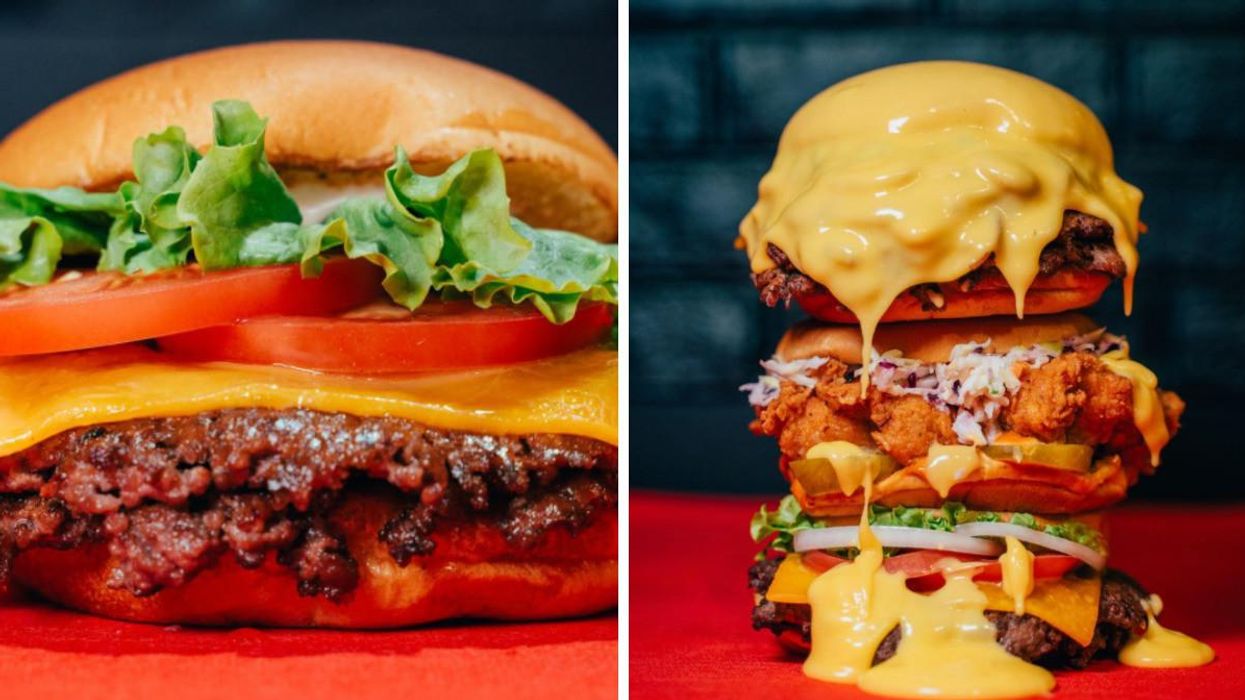 Burgers du nouveau restaurant Yumi Burger à Montréal.