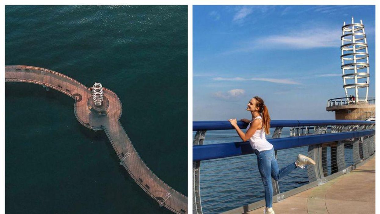 Burlington Has Giant Pier Where You Can Wander Over Lake Ontario
